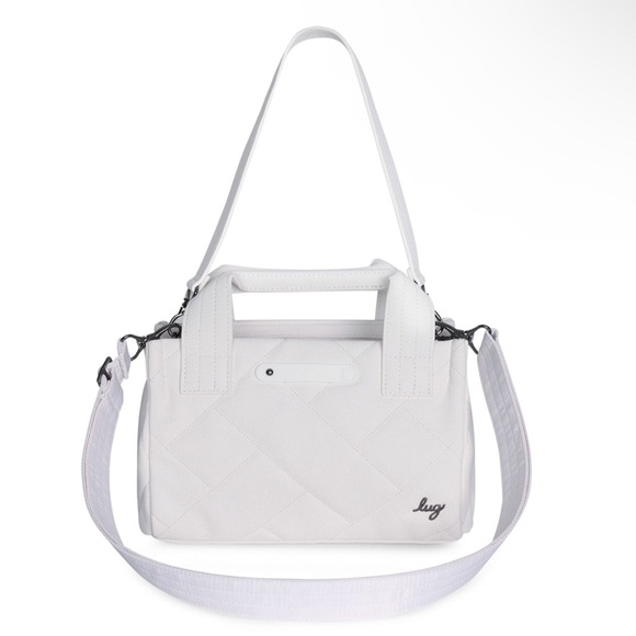 Lug Jitterbug Matte Luxe Crossbody NWT Blush Pink - Picture 7 of 11